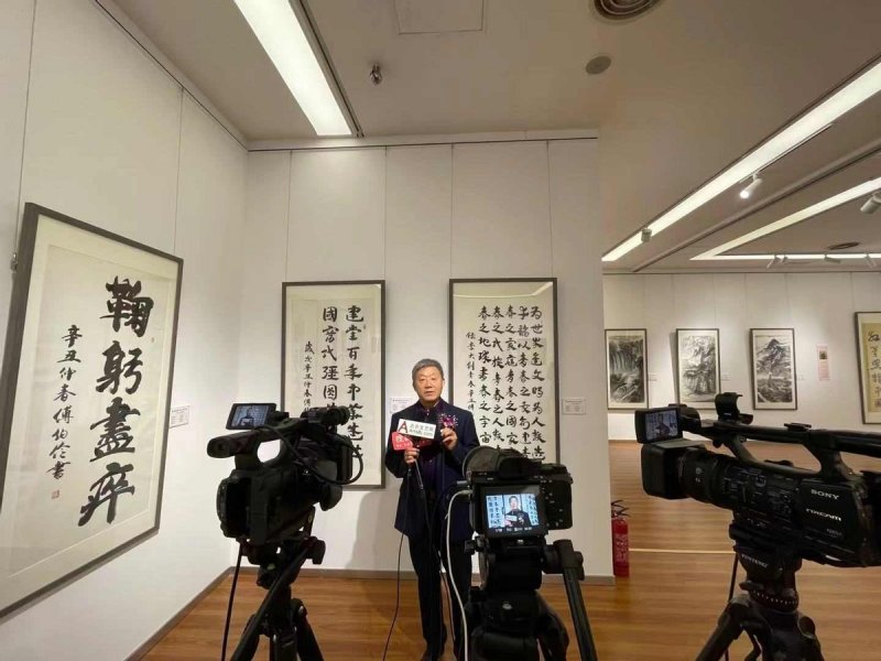 聚焦经典 盛世丹青——付伯伶书法作品展在北京炎黄艺术馆隆重展出(图3)